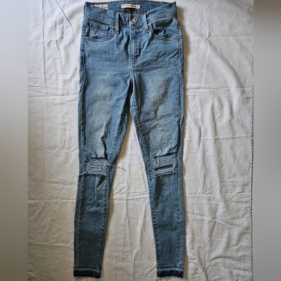 Levi's 720 high rise super skinny jeans - Picture 2 of 7
